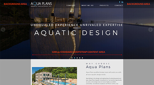 Photoshop Design and Layout Example with Guides